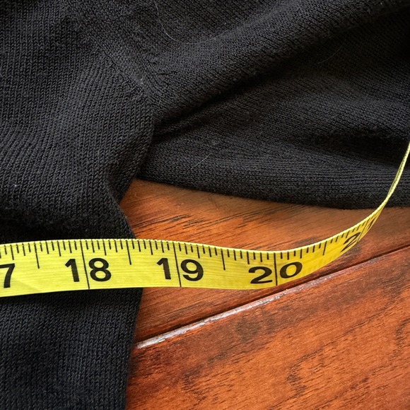 J.Crew Womens Black V-Neck Button Front Cardigan Sz S Academia Preppy Cotton - Picture 6 of 8